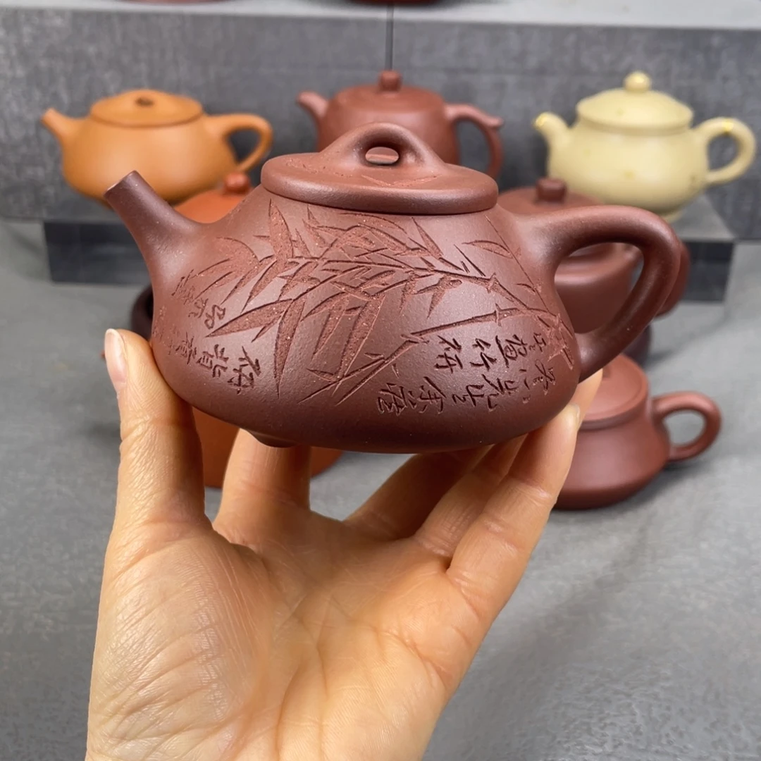 铭***心紫砂茶壶紫砂壶210毫升