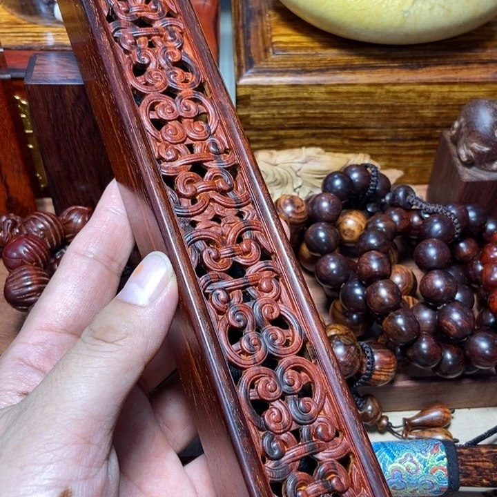 檀香紫檀（小叶紫檀）熏香盒