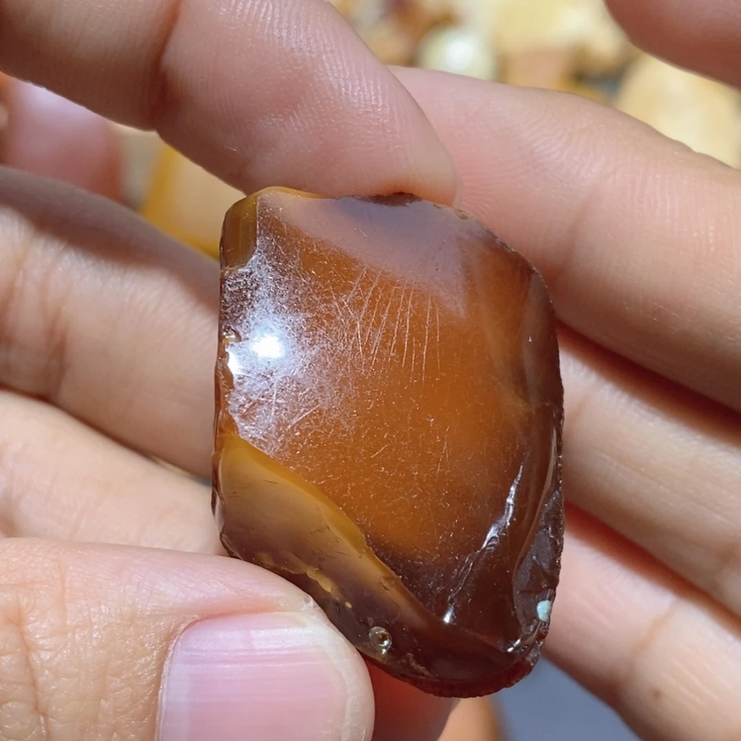 定制琥珀蜜蜡原石