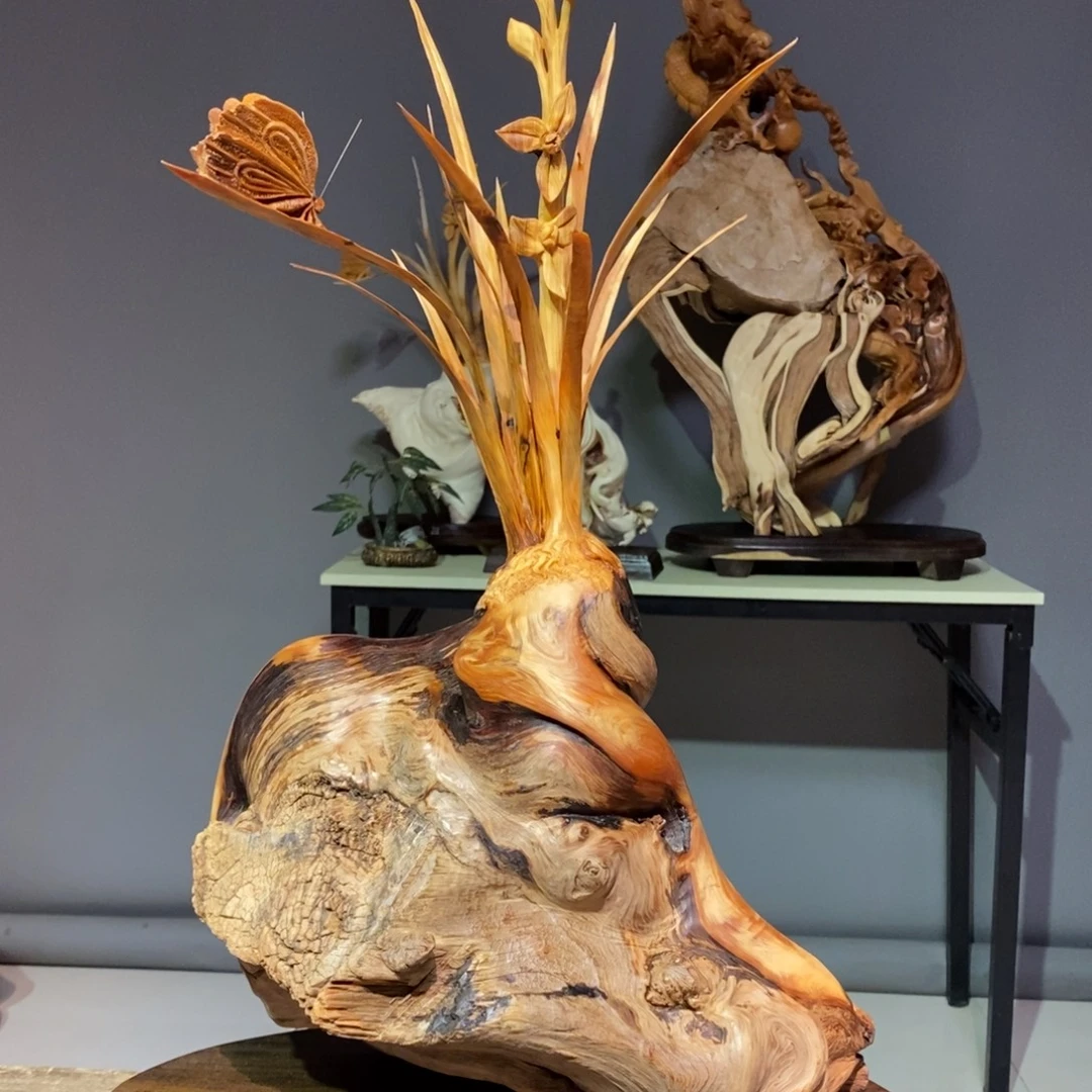 柏木（崖柏）崖柏木雕刻