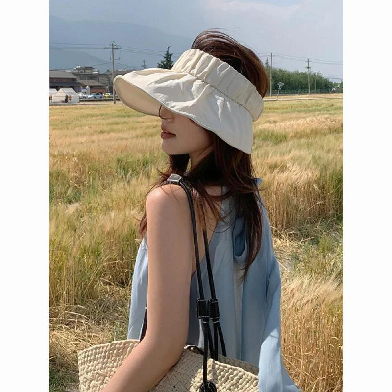 贝壳帽可折叠轻便魔术贴户外百搭夏季