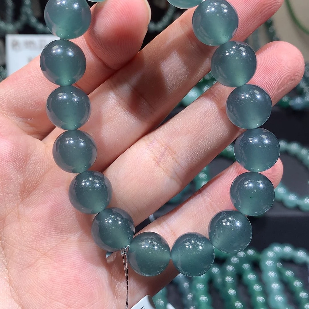 未镶嵌手链翡翠天然a货翡翠手串11.8