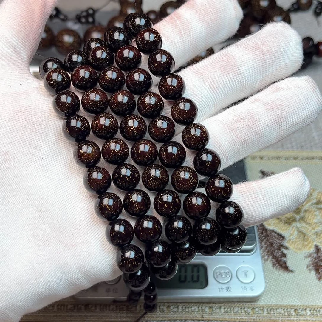 檀香紫檀（小叶紫檀）1.0 108颗 满星