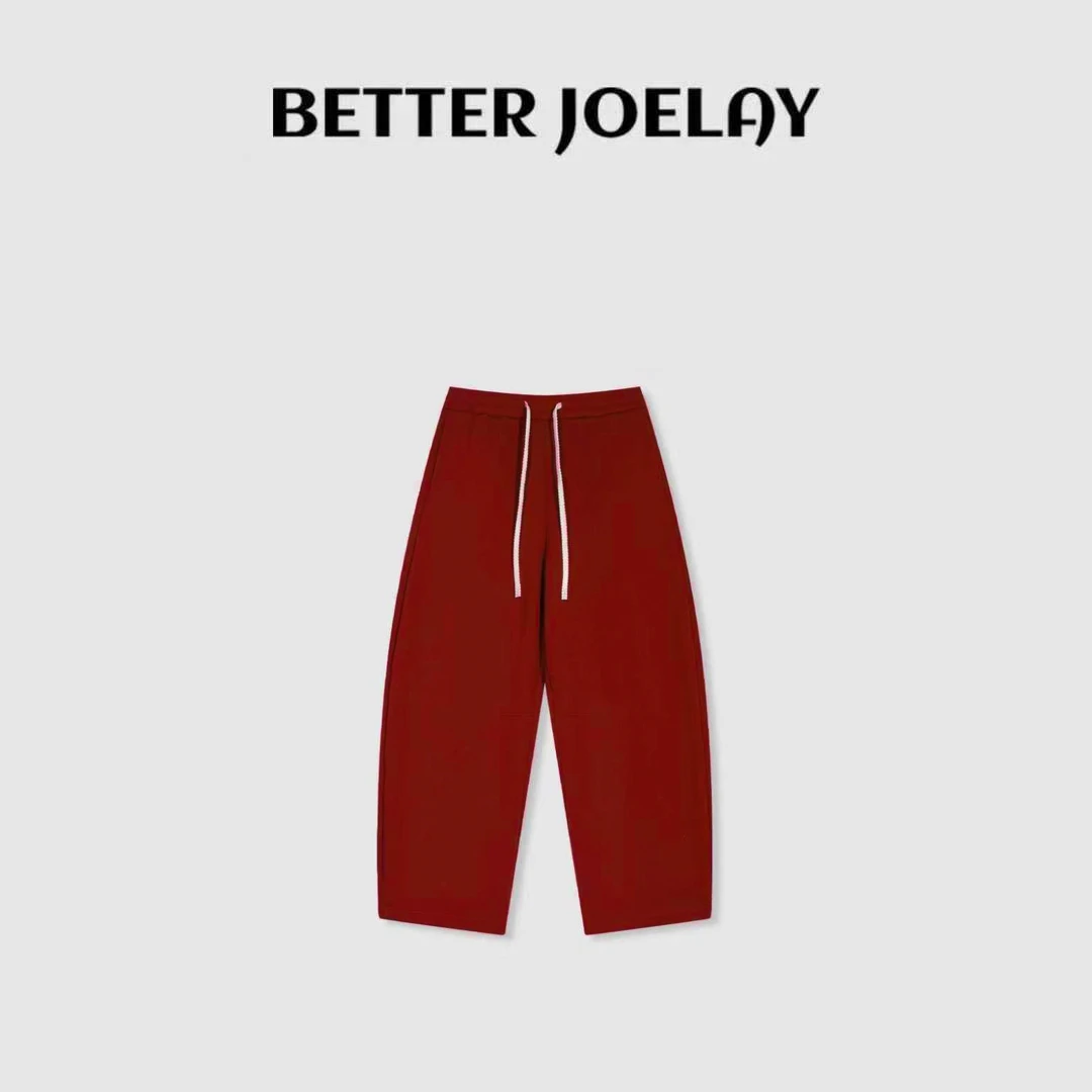 BETTER JOELAY-加绒【踏碎云霄】百搭宽松休闲裤经典通勤风KKH2525