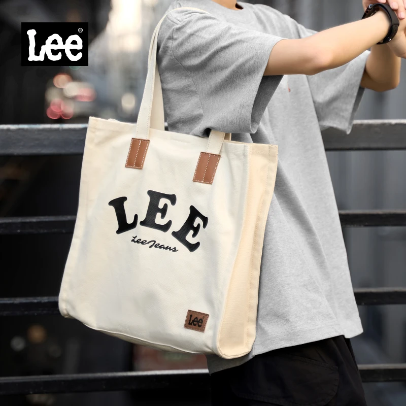 【超值回馈】Lee单肩包女士休闲新款百搭大容量托特包简约手提包