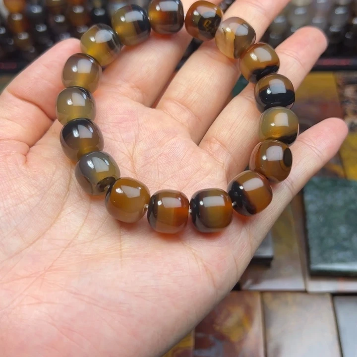 玛瑙/玉髓手链未镶嵌