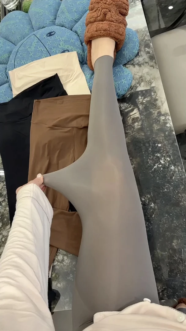 2025夏季升级薄款奶皮芭比裤百搭高腰无痕显瘦防晒透气外穿打底裤