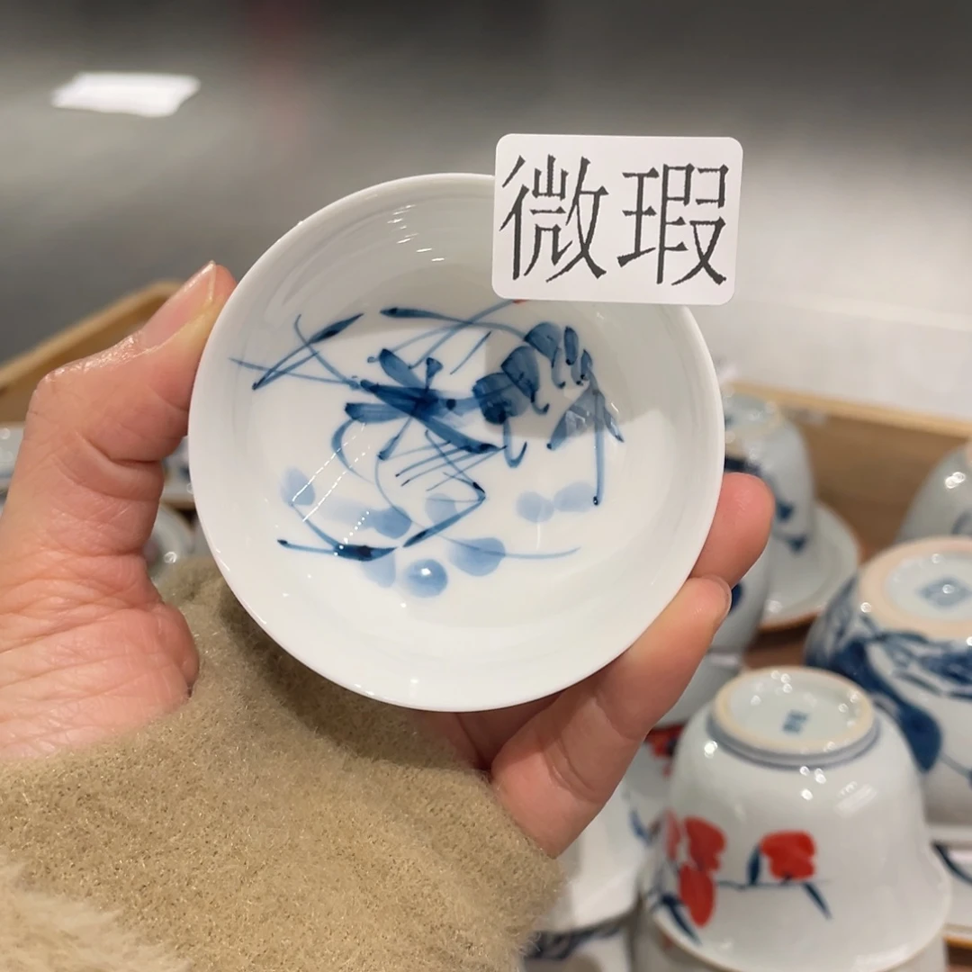 有下釉下彩纯手绘