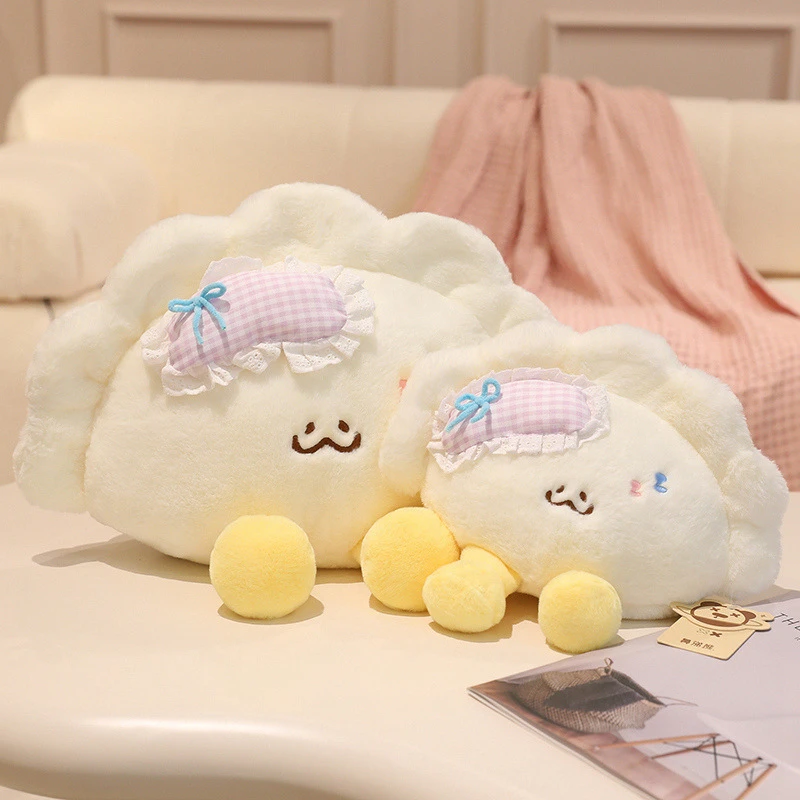 A类玩偶娃娃公仔可爱安抚抱枕网红软萌睡觉瞌睡水饺饺子毛绒玩具