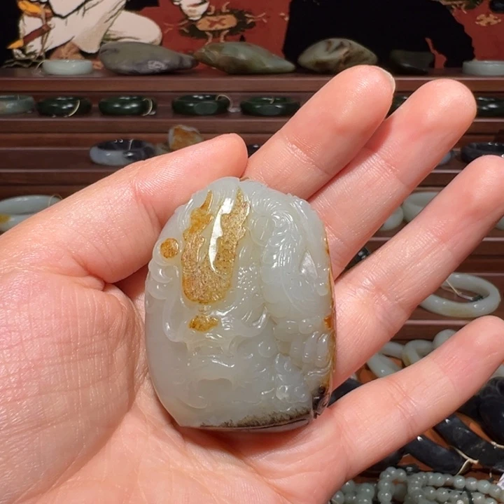 和田玉（子料）未镶嵌把件