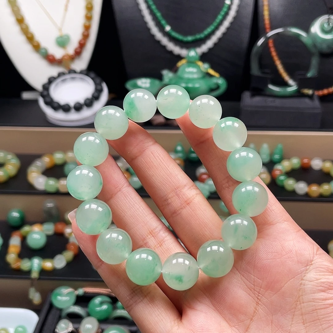 石英质玉未镶嵌手链