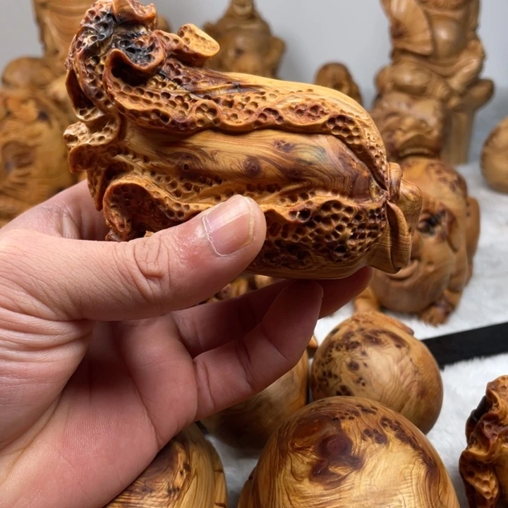 柏木新*程手工白菜手把件