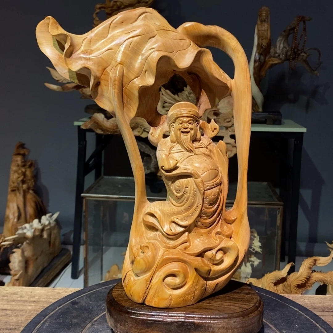 柏木（崖柏）崖柏木雕刻