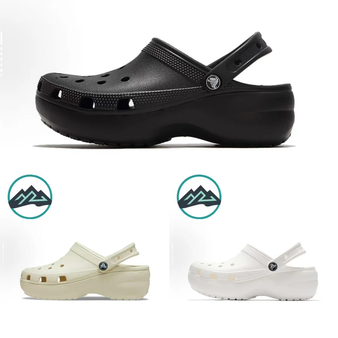 Crocs卡骆驰 Classic Platform Clog 云朵克骆格 洞洞鞋 4.1cm