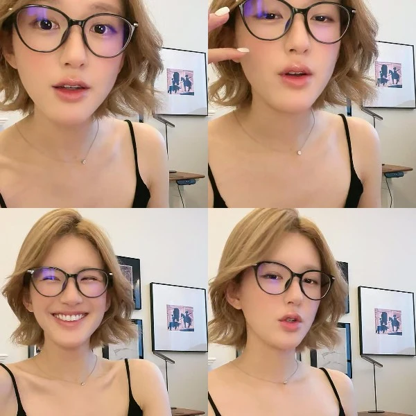 露思同款可配度数猫眼镜框素颜神器超轻显脸小高级黑框近视眼镜女