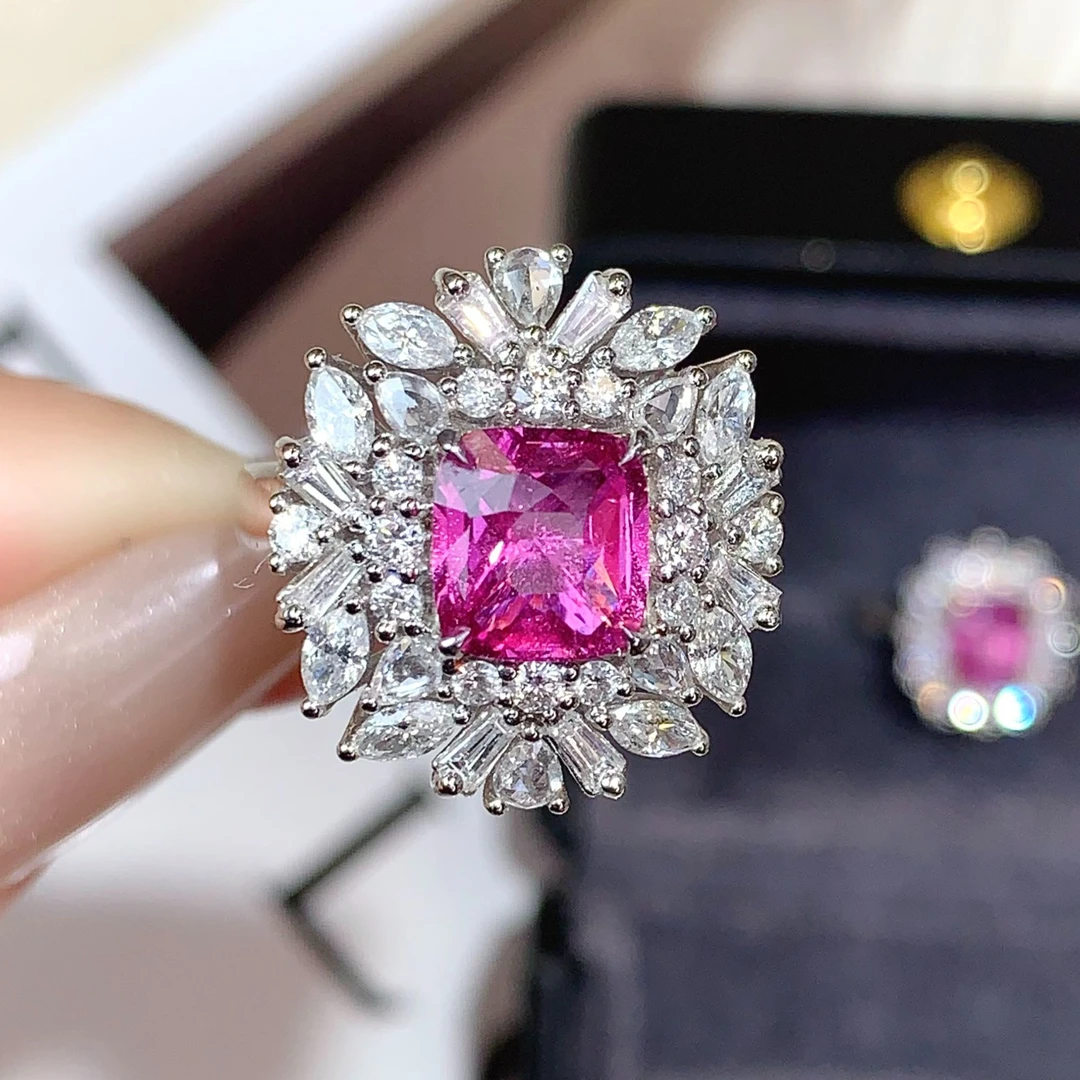 18k金无烧帕帕戒指-SL GRC证书