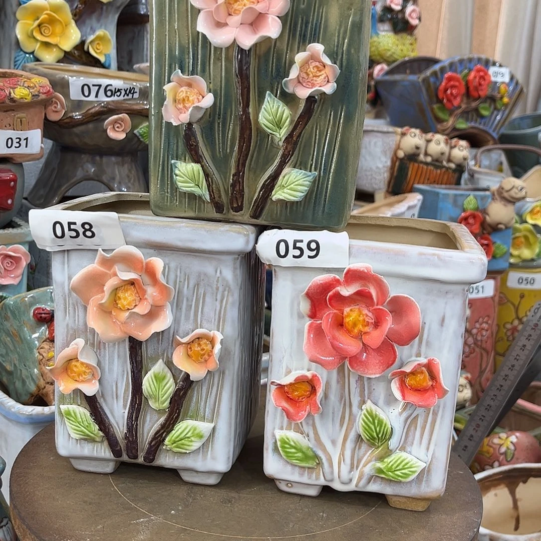 粗陶多肉花盆花盆