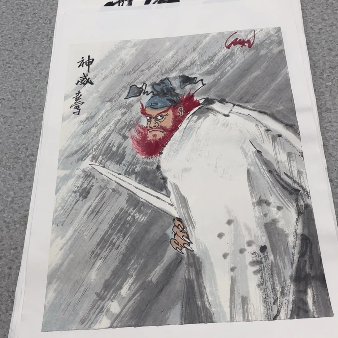 国画1.4平尺国画作品