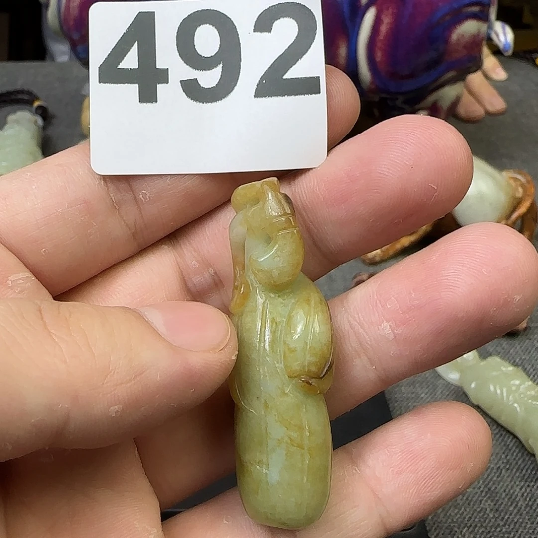 和田玉（糖玉）未镶嵌挂件