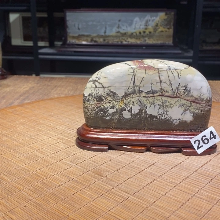 李***子香榧木广西柳州国画石