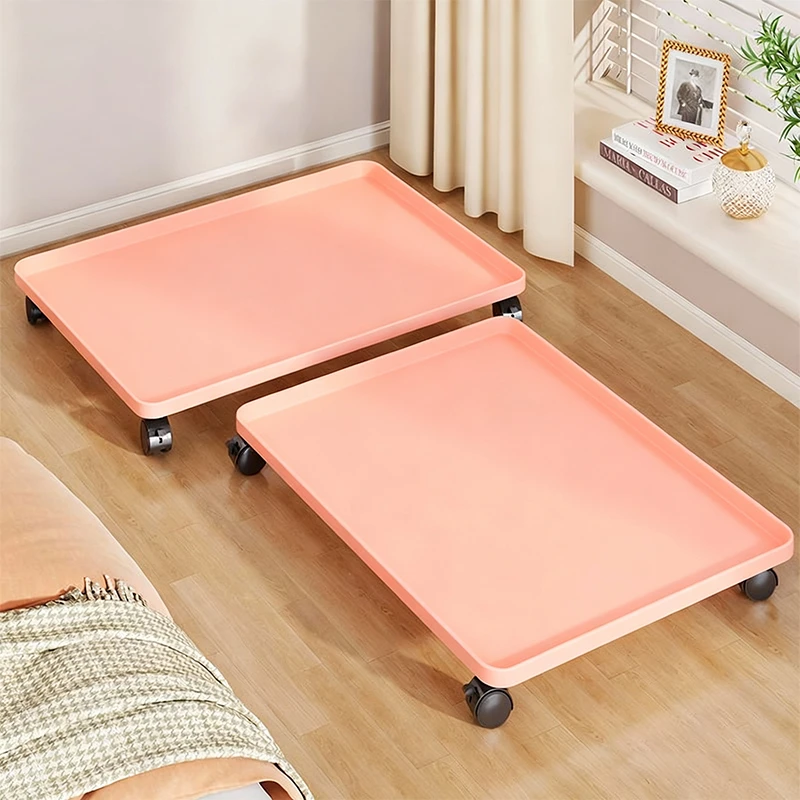 主机托架台式电脑主机支架可移动带轮增高置物机箱底座实木增高架