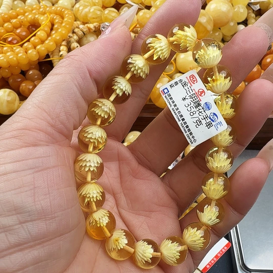 琥珀未镶嵌珠宝奇石