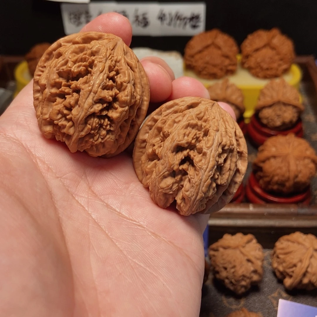 吊坠文玩核桃粗筋42尺167