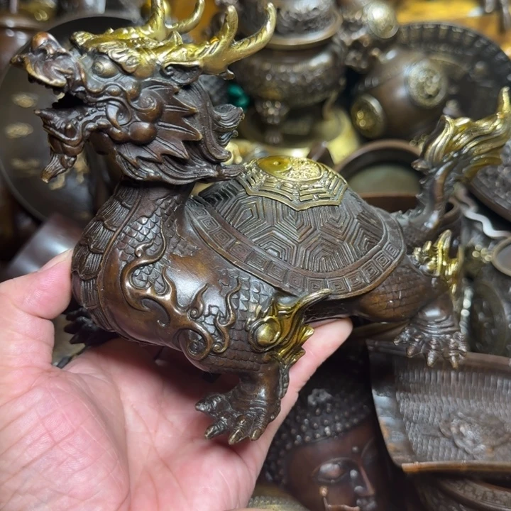 铜器摆件收收藏藏