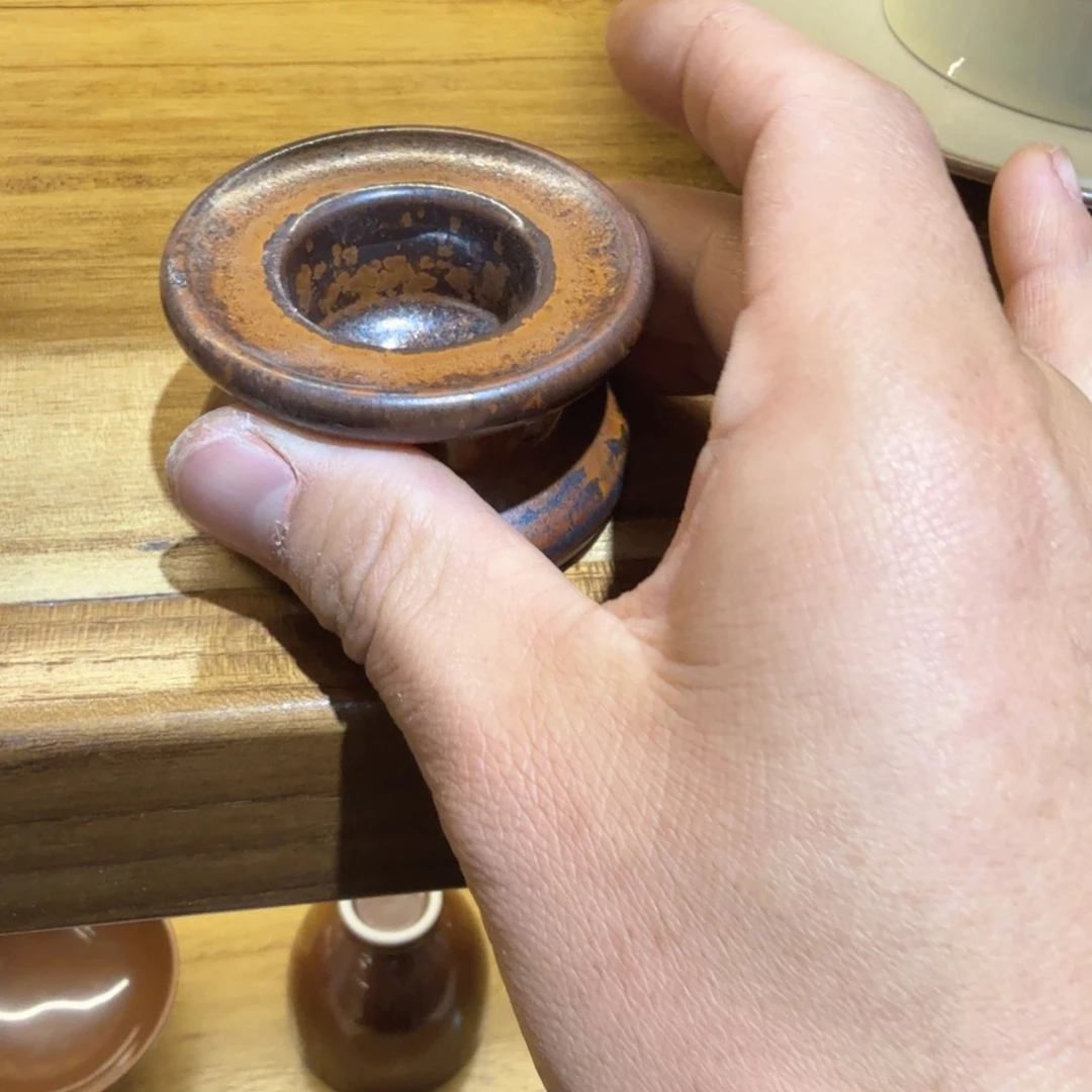 木首釉色盖置喜欢的可以拍