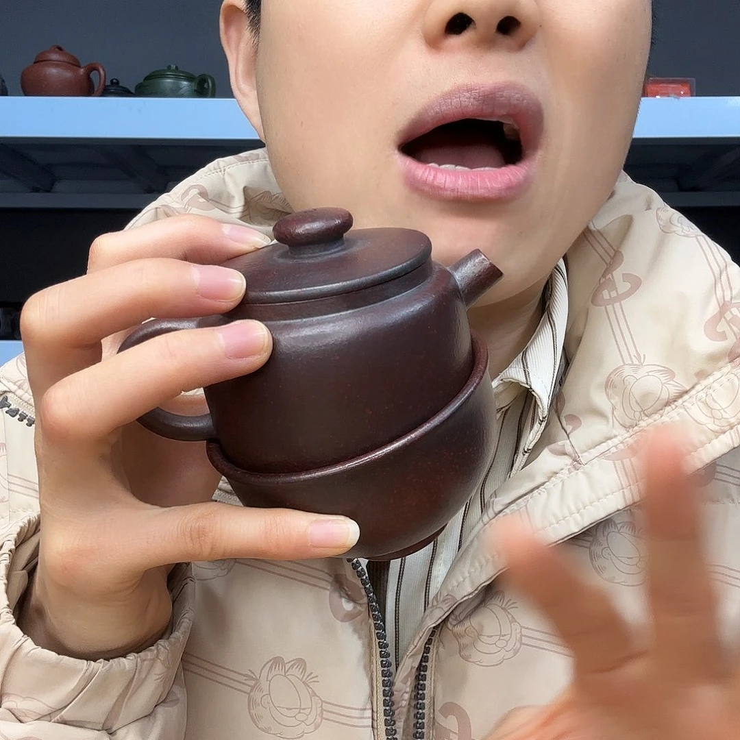 紫砂茶壶民间手艺人全手工制作