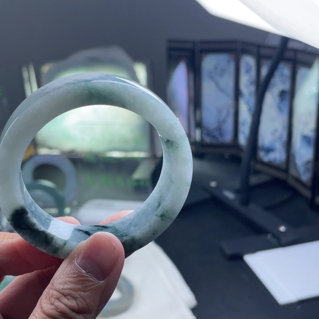 定制翡翠未镶嵌正圈纹裂漏