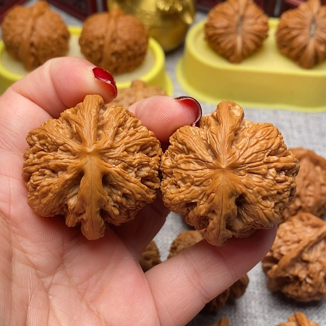 文玩核桃把件精品大粗筋43尺