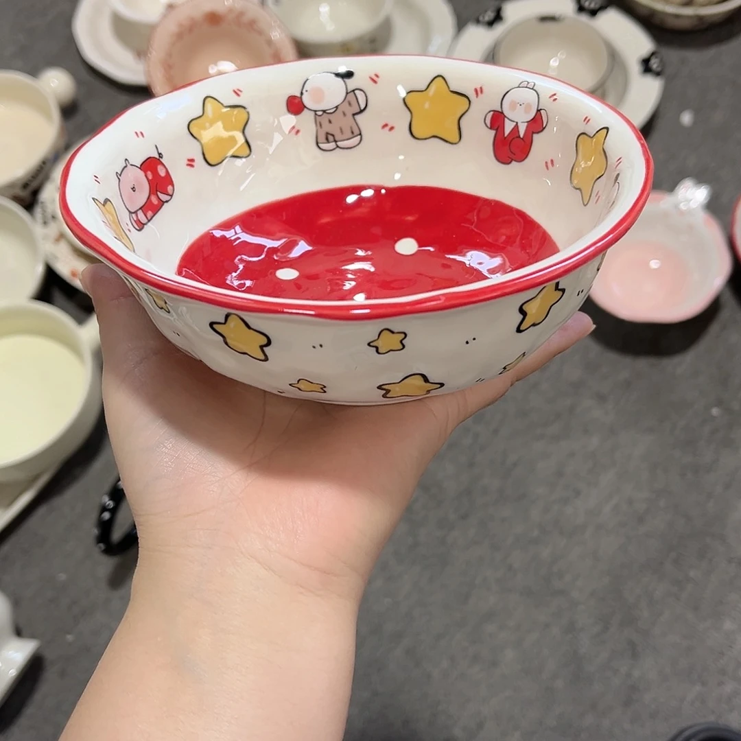 动物乐园陶瓷餐具6寸