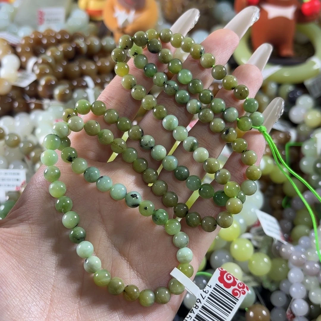 和田玉未镶嵌手链394