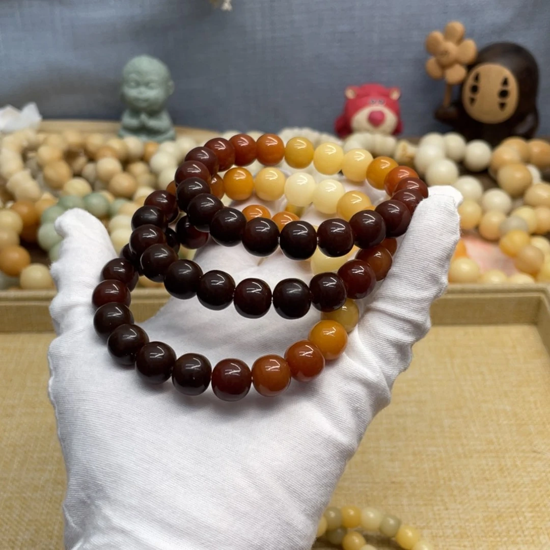 菩提根/象牙果吊坠12水磨油膏胖苹果渐变福利一锅713