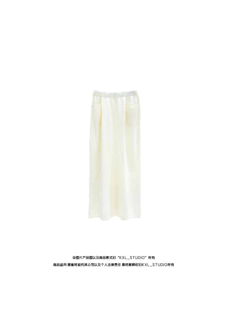 KXL-STUDIO｜“纤维皇后 ”桑蚕丝羊毛半裙20701