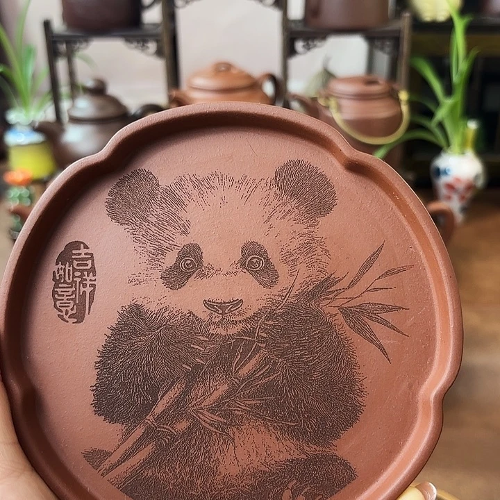 紫砂茶盘壶承 紫砂