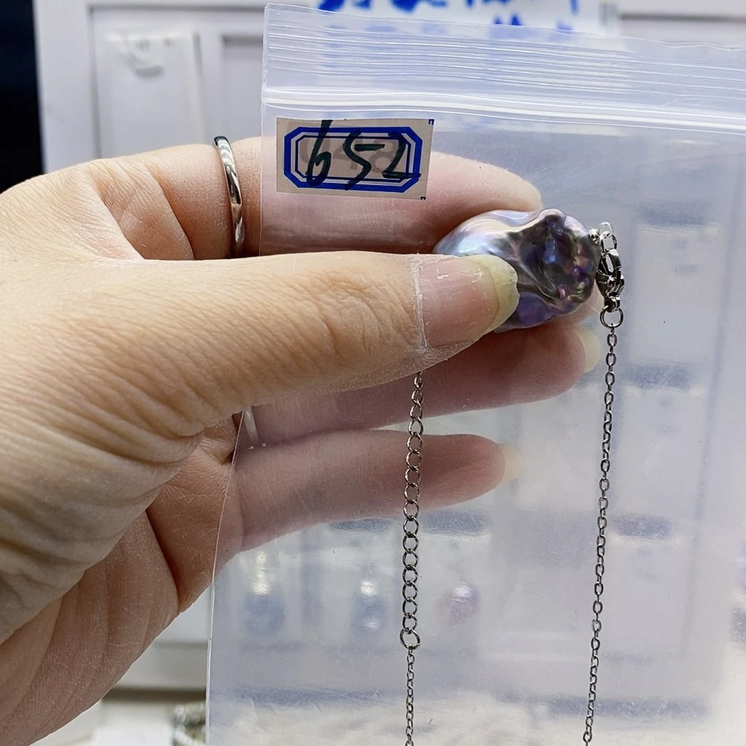 颈饰合金淡水珍珠