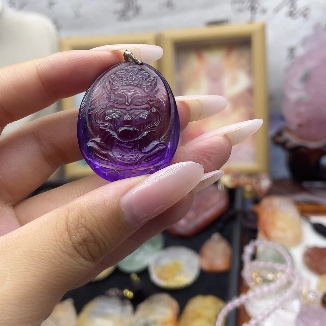 颈饰未镶嵌水晶天然
