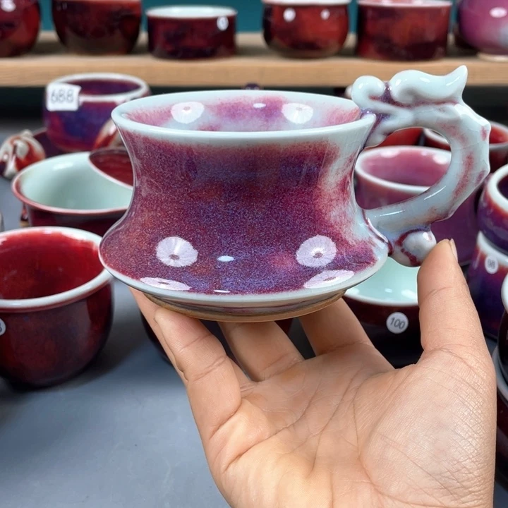 瓷片纯手工制作……微微瑕