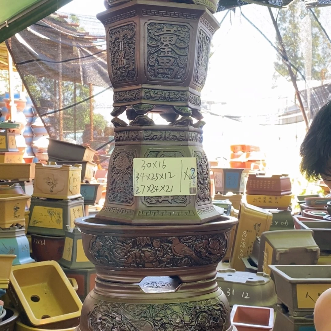 紫砂花盆紫砂紫砂