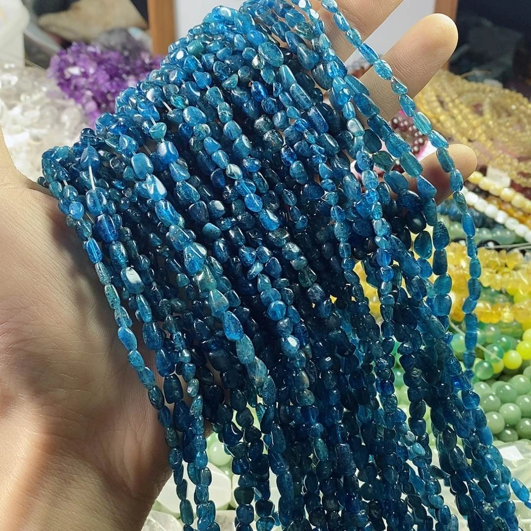 玛瑙/玉髓珠宝半成品未镶嵌一条天然蓝鳞灰小随行