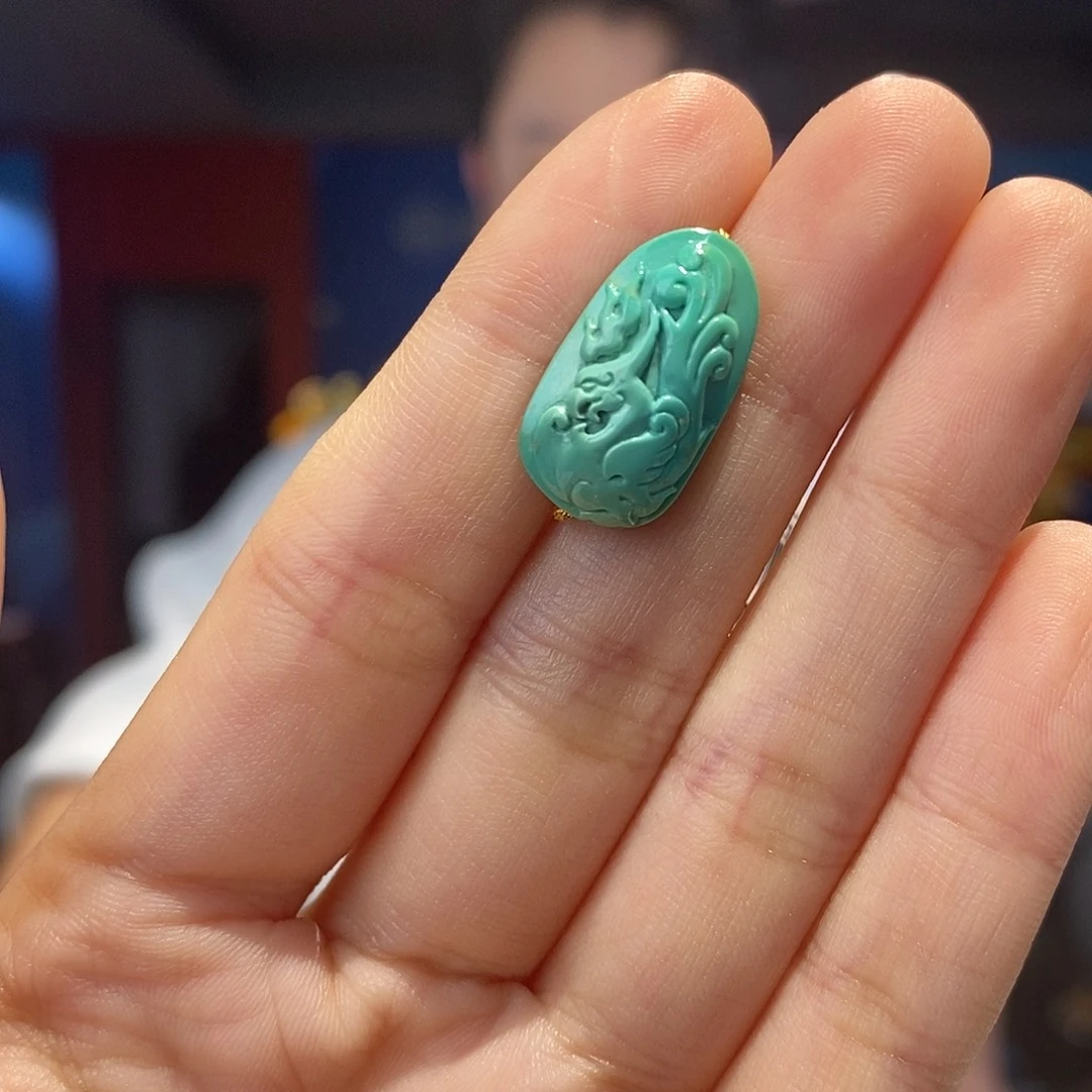 绿松石未镶嵌珠宝奇石