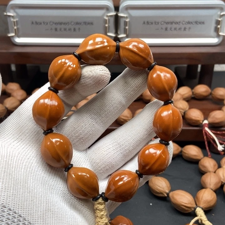 手串橄榄核1825三花送打底