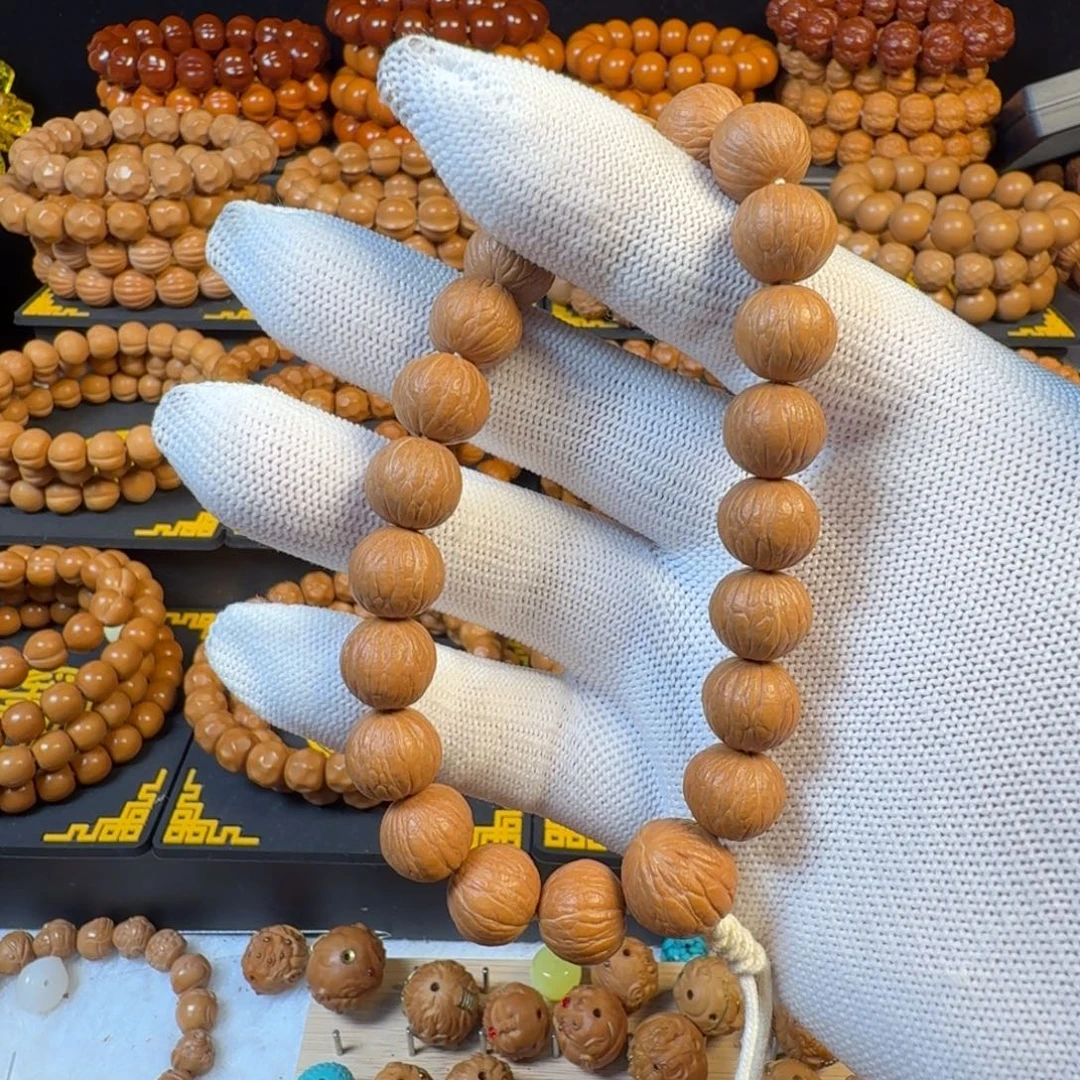手串猴头核桃聚宝盆原皮