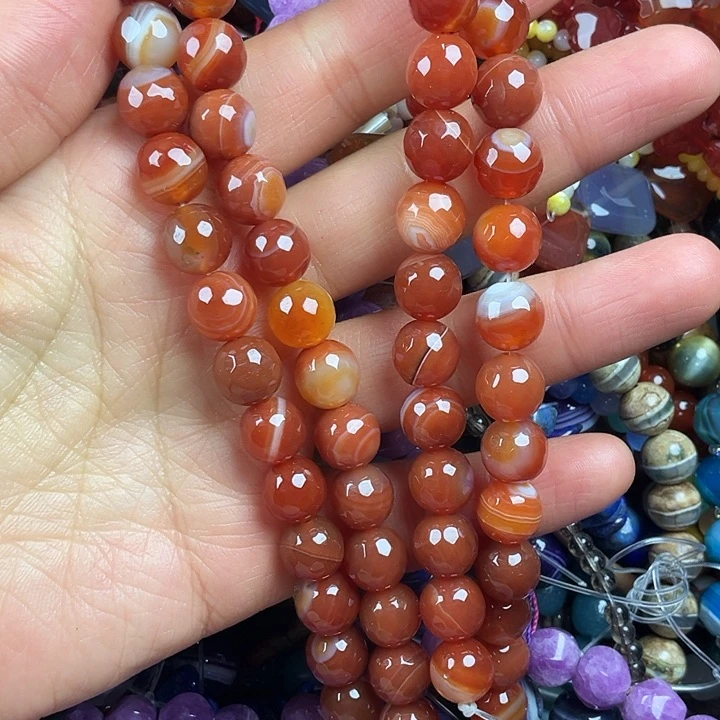 查罗石散珠合金卡10玛切面一条