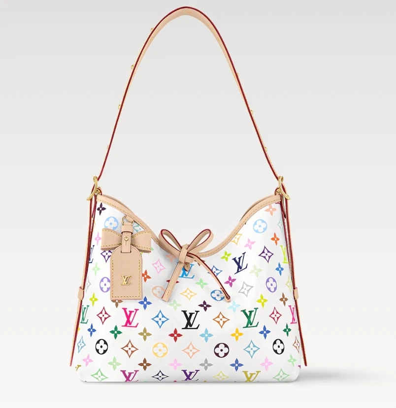 未使用 LouisVuitton/路易威登 白三彩凯瑞奥CARRYALL【鉴赏】2