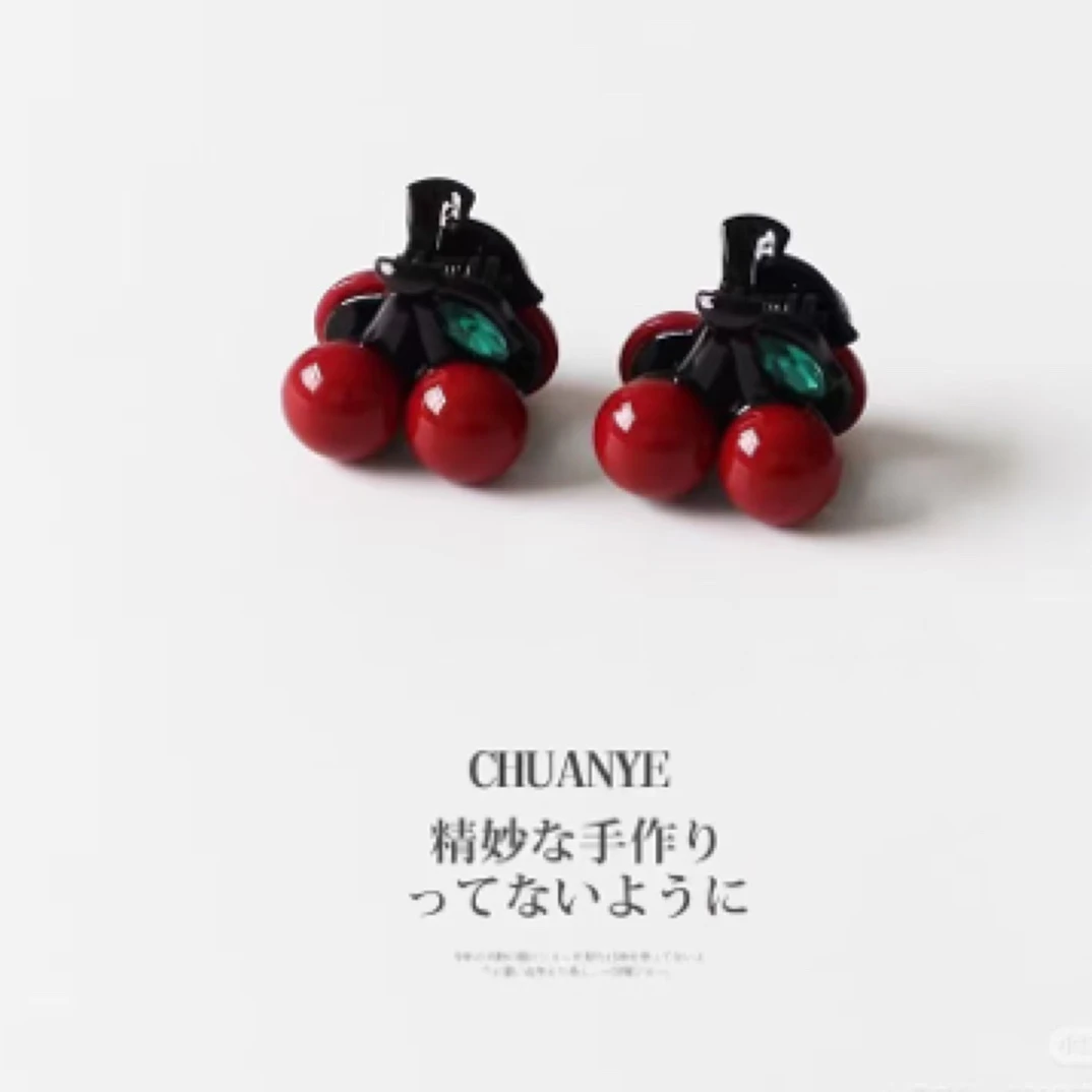 2025年新款女士樱桃夹PC材质