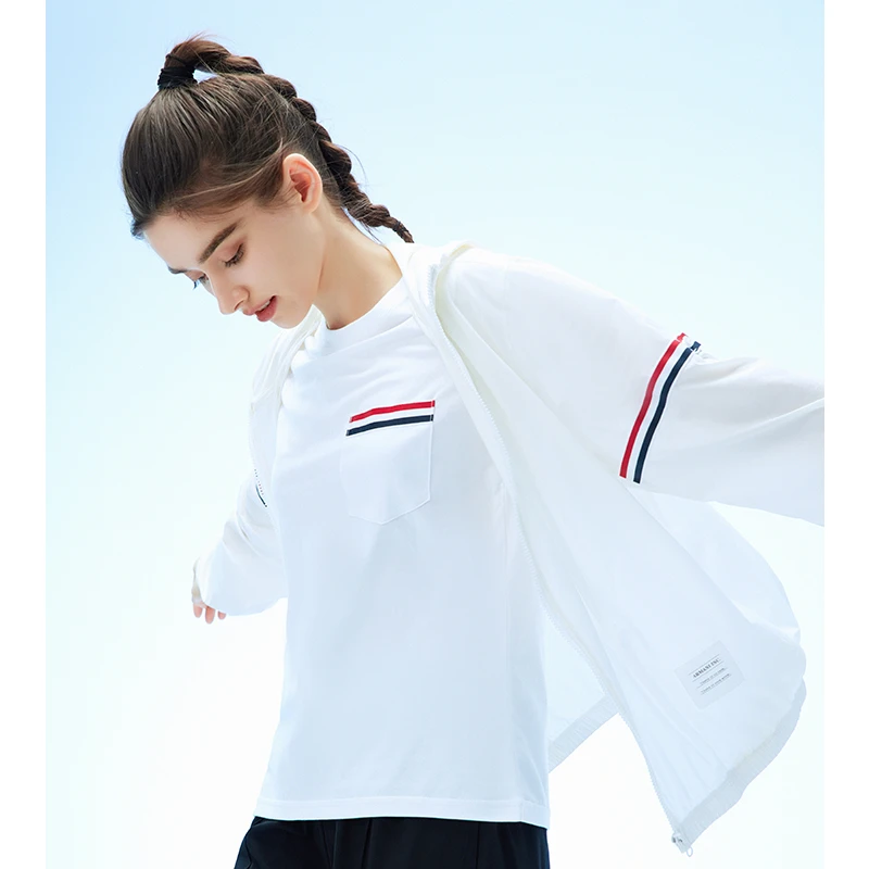 【达人专属】出游季织带装饰速干防晒外套DJH5065