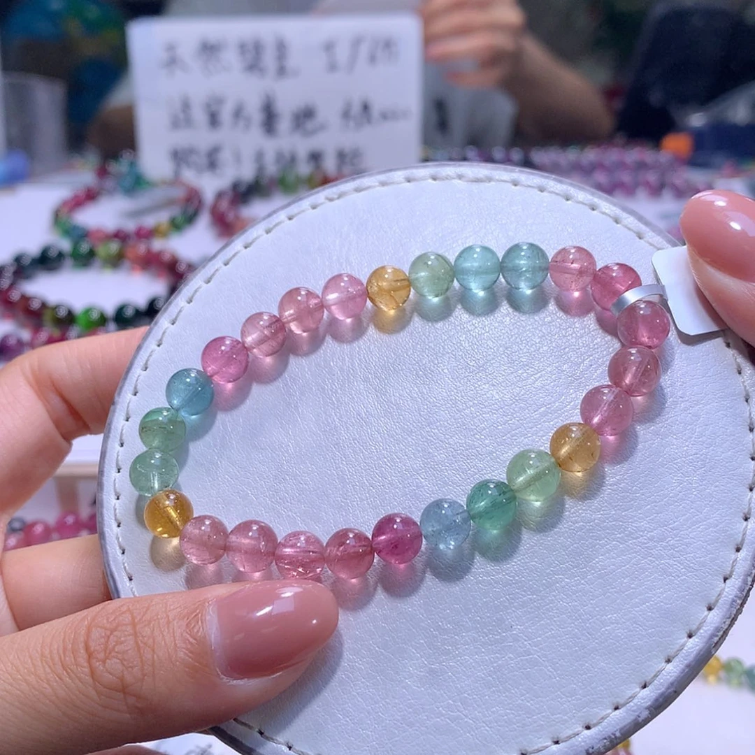 【闪购商品】未镶嵌手串碧玺7.4m